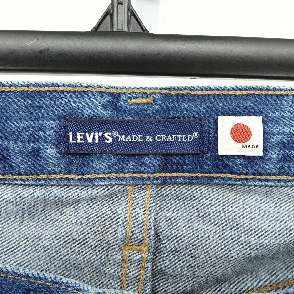 Levi's Japanese Jeans SZ 30/34 511 Selvedge Slim Fades Iconic Classic Casual